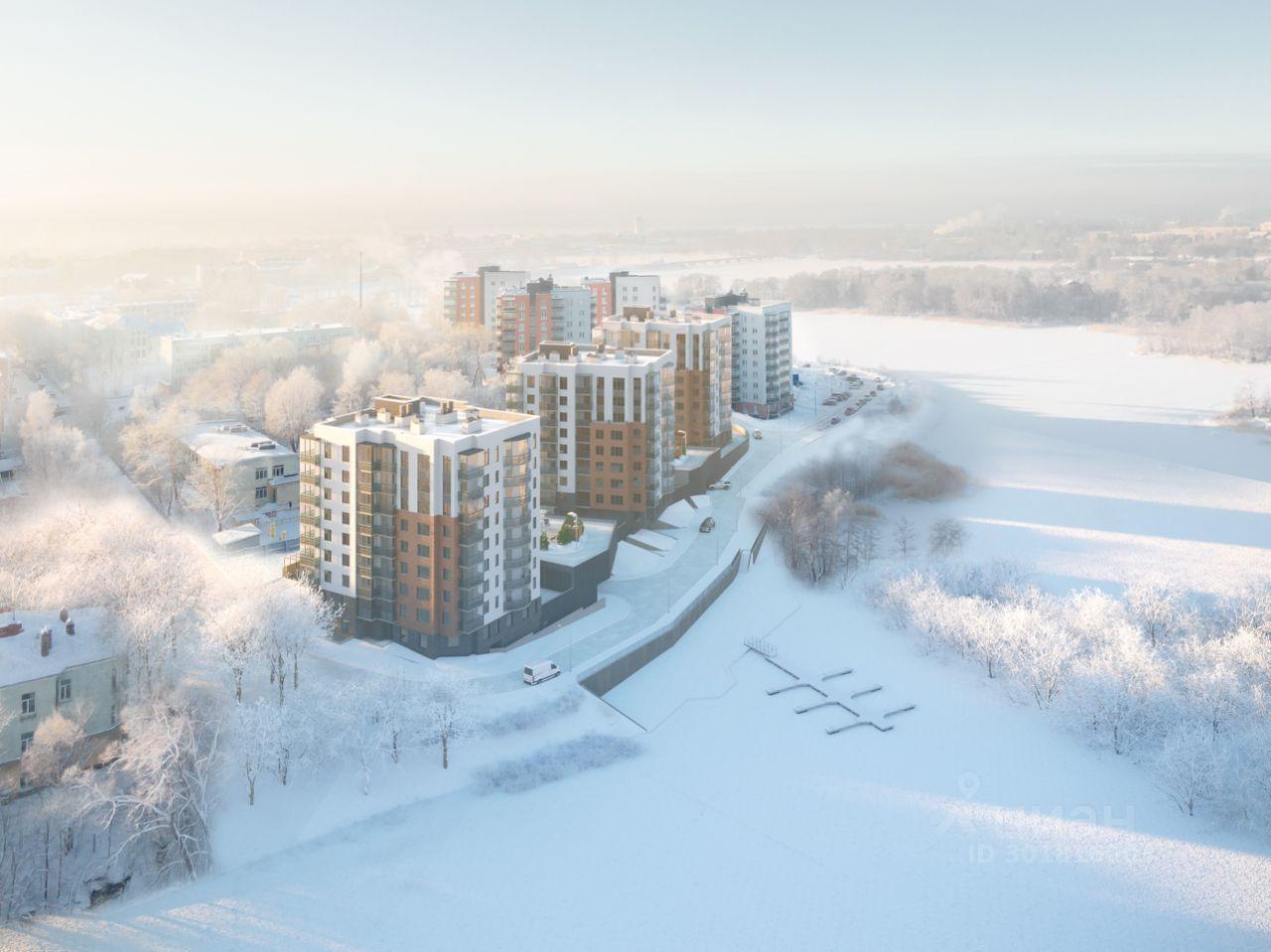 квартира г Выборг р-н Центральный наб Адмирала Чичагова 2 фото 25