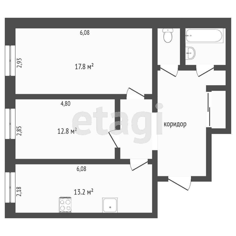 квартира г Надым ул Заводская 10 фото 15