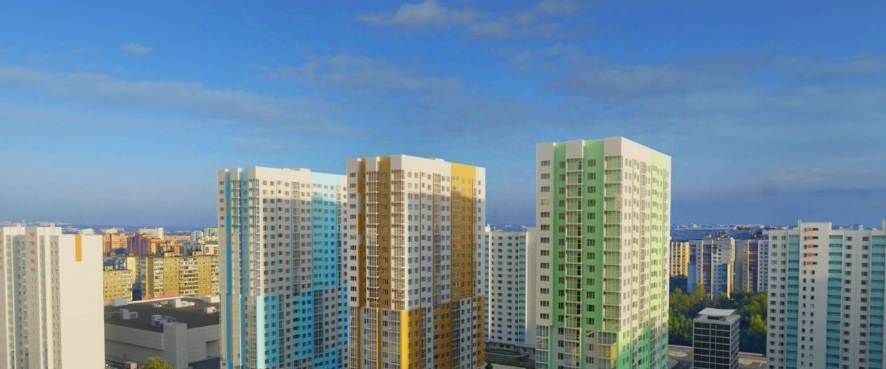 квартира г Уфа р-н Калининский микрорайон Инорс-4Б ЖК «Акварель» фото 15
