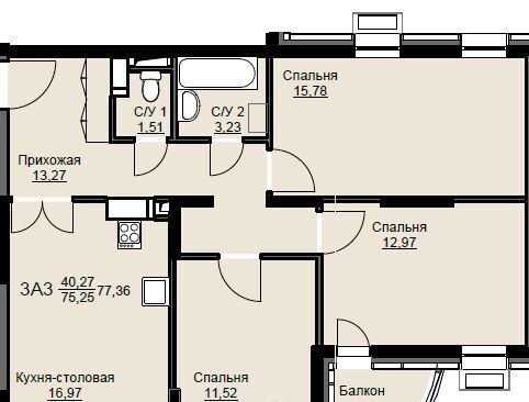 квартира городской округ Щёлково Железнодорожная, Соболевка мкр, Соболевка жилой комплекс, к 8 фото 1