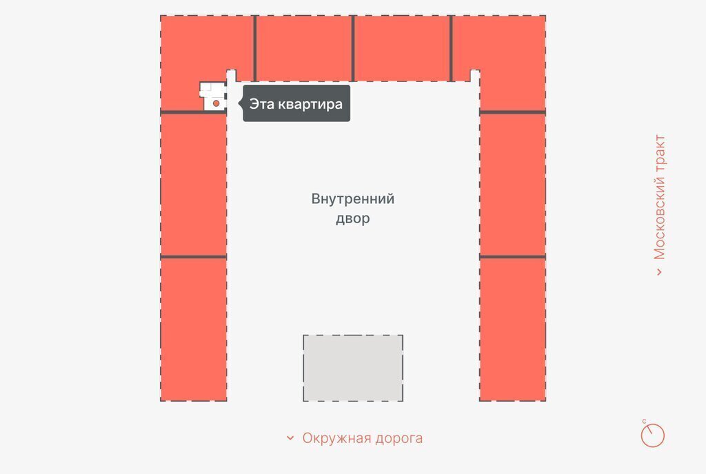 квартира г Тюмень ул Кремлевская 95 ЖК «Дружеский» фото 2