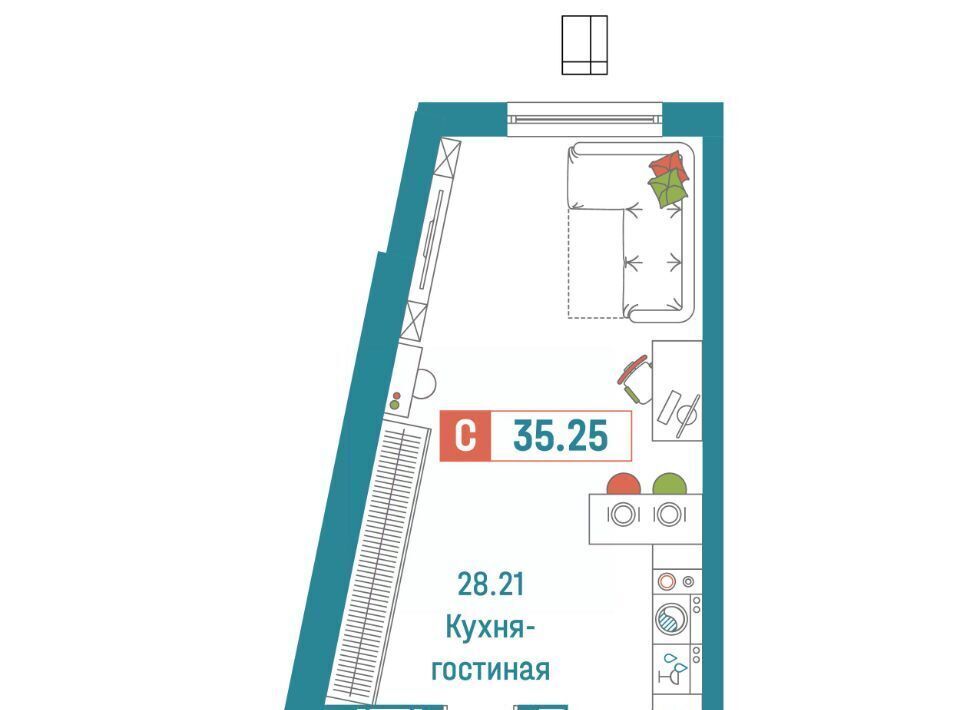 квартира р-н Всеволожский г Мурино ул Екатерининская 18/3 Девяткино фото 1