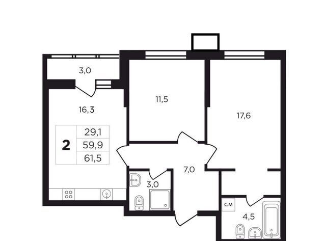 с Совхоз Боровский ЖК «Соседи» 1 фото с Совхоз Боровский ЖК «Соседи» 1 фото