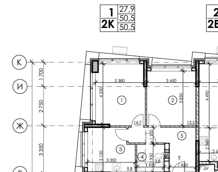 квартира г Москва метро Коптево ул Михалковская 50 фото 2