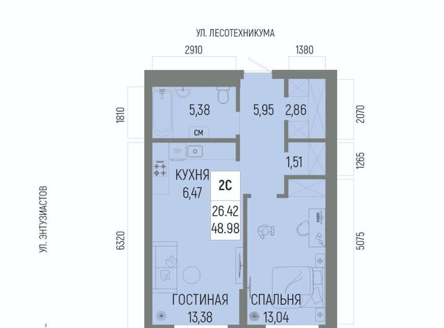 р-н Октябрьский ЖК «Новатор» Глумилино-1 мкр фото