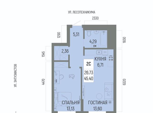 р-н Октябрьский ЖК «Новатор» Глумилино-1 мкр фото