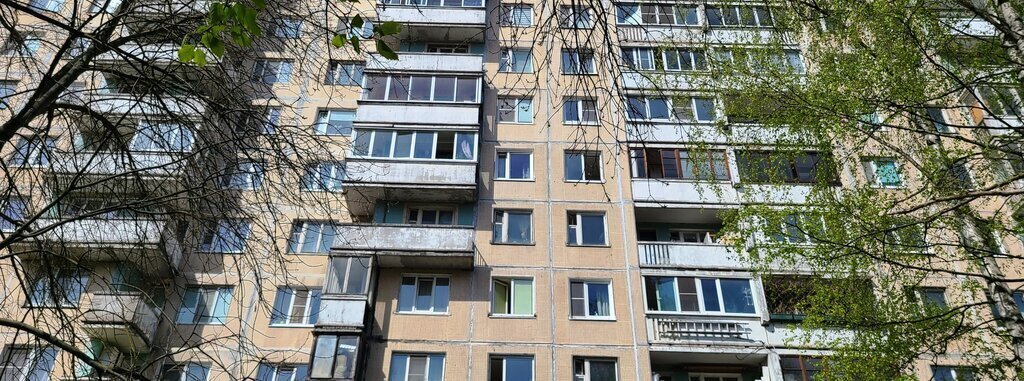 квартира г Санкт-Петербург метро Проспект Просвещения пр-кт Художников 26к/2 округ Сергиевское фото 24