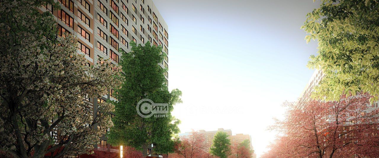 квартира г Воронеж р-н Центральный ул Шишкова 140б/25 ЖК «‎Яблоневые Сады» фото 17
