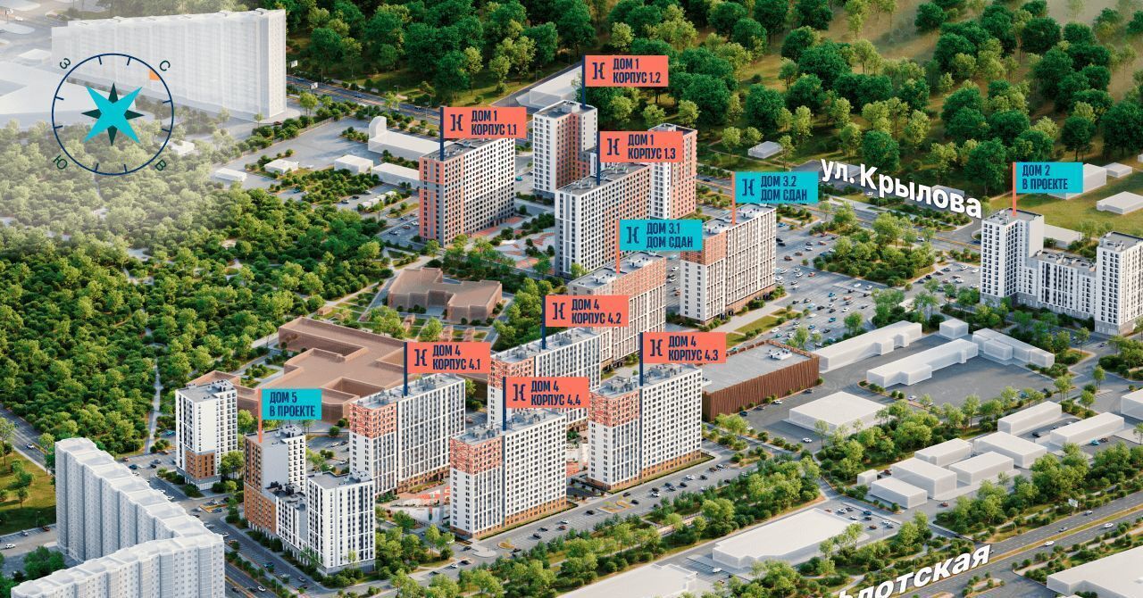 квартира г Сургут 39-й микрорайон посёлок Медвежий Угол ЖК «Крылов» фото 32