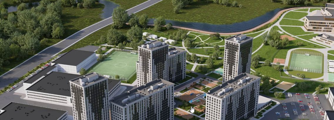 квартира г Рязань р-н Московский ЖК «Метропарк» Метропарк тер. фото 4