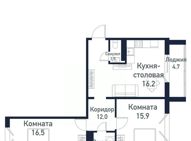 п Пригородный ул Ласковая 2 Кременкульское с/пос фото