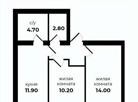квартира р-н Шпаковский г Михайловск ул Антона Чехова 40 фото 1