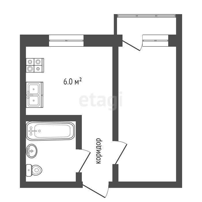 квартира г Алапаевск 19-го Партсъезда, 5 фото 6