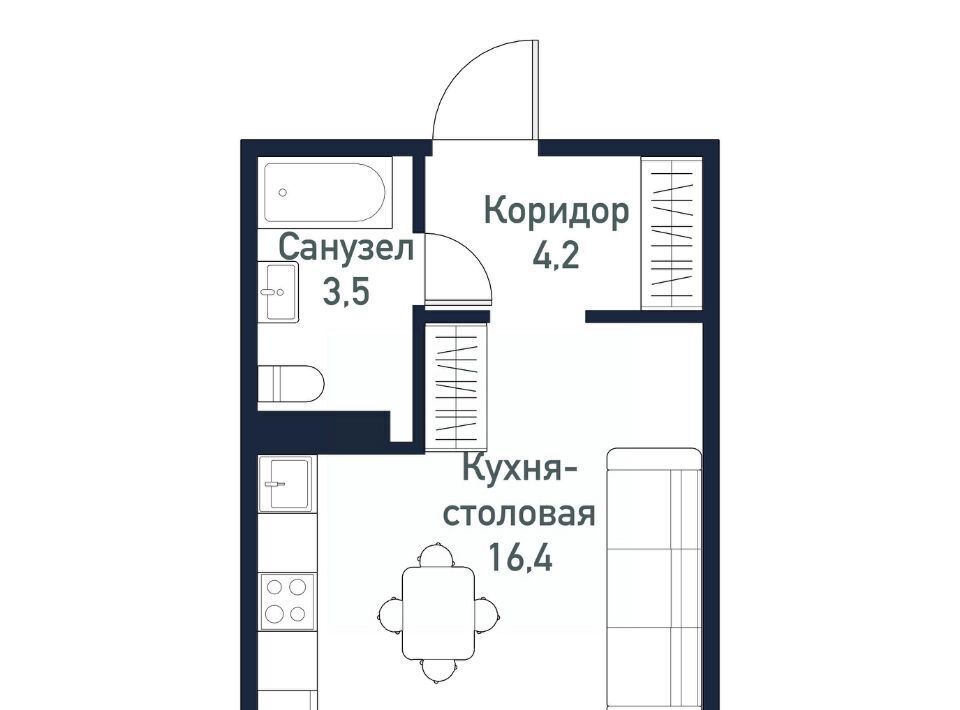 квартира р-н Сосновский п Западный Кременкульское с/пос, ул. Имени Младшего Сержанта Сухарева, 6 фото 1