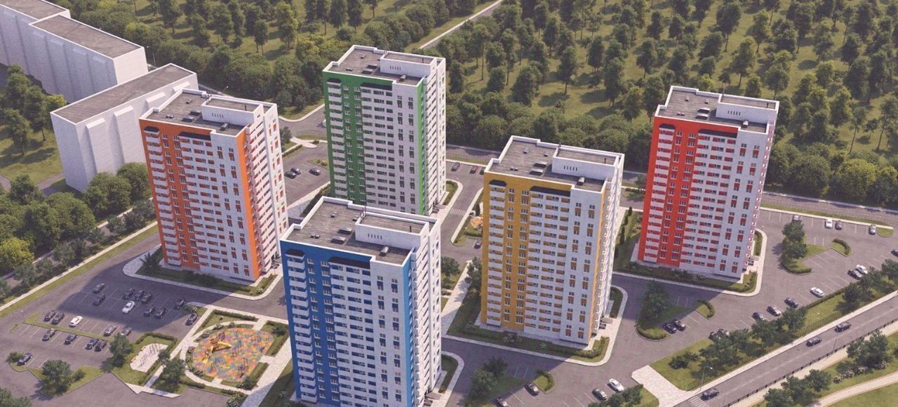 квартира г Брянск рп Радица-Крыловка Бежицкий район р-н Бежицкий мкр Квартал Набережных Деснаград мкр фото 4