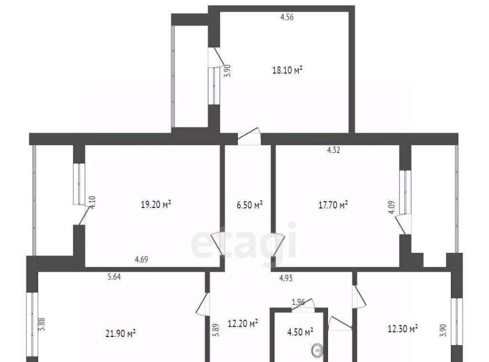 квартира г Орел р-н Советский ул Новикова 13 фото 21