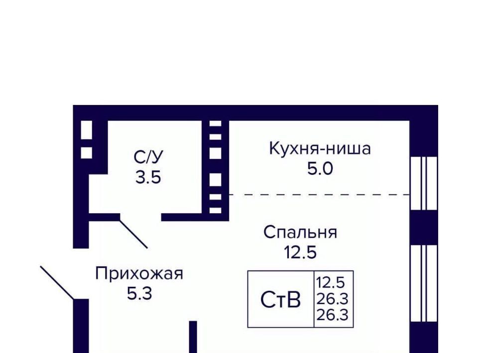 квартира г Новосибирск Площадь Маркса, Сподвижники жилой комплекс фото 1