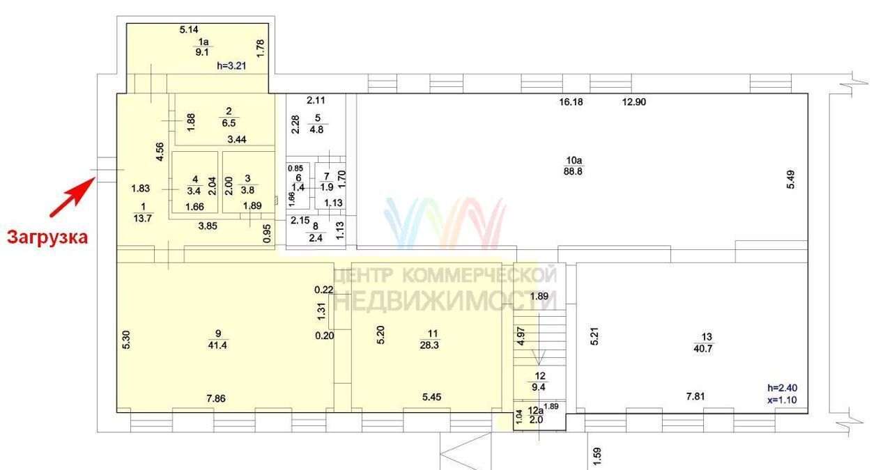 торговое помещение г Уфа р-н Калининский ул Машиностроителей 15 фото 9