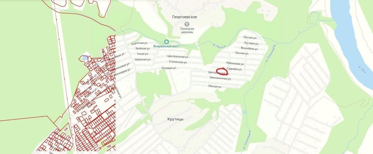 земля р-н Перемышльский д Крутицы снт Нива с пос, 31, Большие Козлы фото 23