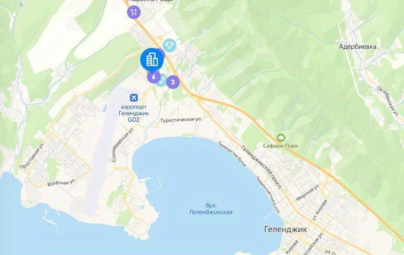 квартира г Геленджик мкр Северный 2 ЖК «Солнечный» улица Маршала Жукова фото 8