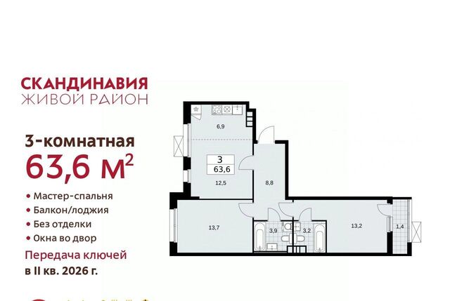 ЖК Скандинавия 25/4 Потапово фото