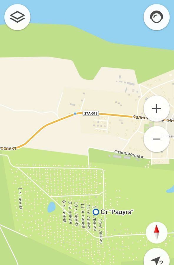 земля р-н Светлогорский г Светлогорск снт Радуга 13-я линия фото 1