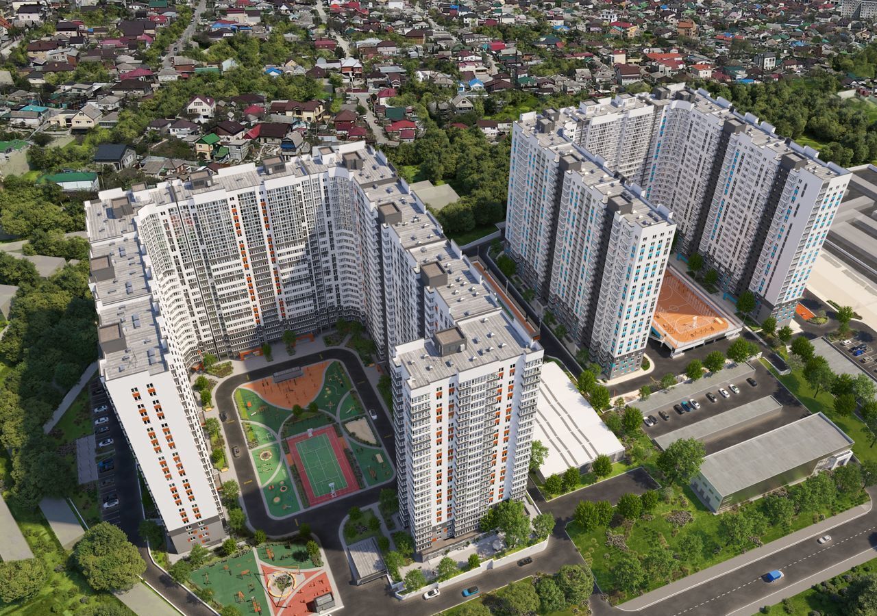 квартира г Новороссийск р-н Центральный ул Куникова 1 ЖК «Облака» блок-секции 1-5 фото 9