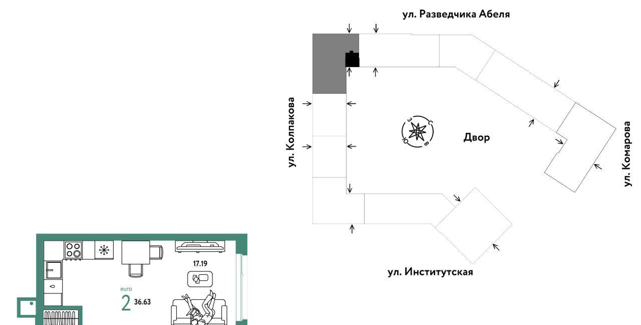 квартира г Мытищи Страна. Парковая жилой комплекс, Медведково фото 1