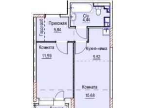 квартира г Ижевск р-н Ленинский Строитель ул 15-я 13 фото 1