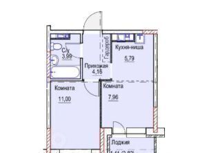 квартира г Ижевск р-н Ленинский ул 15-я 13 фото 1