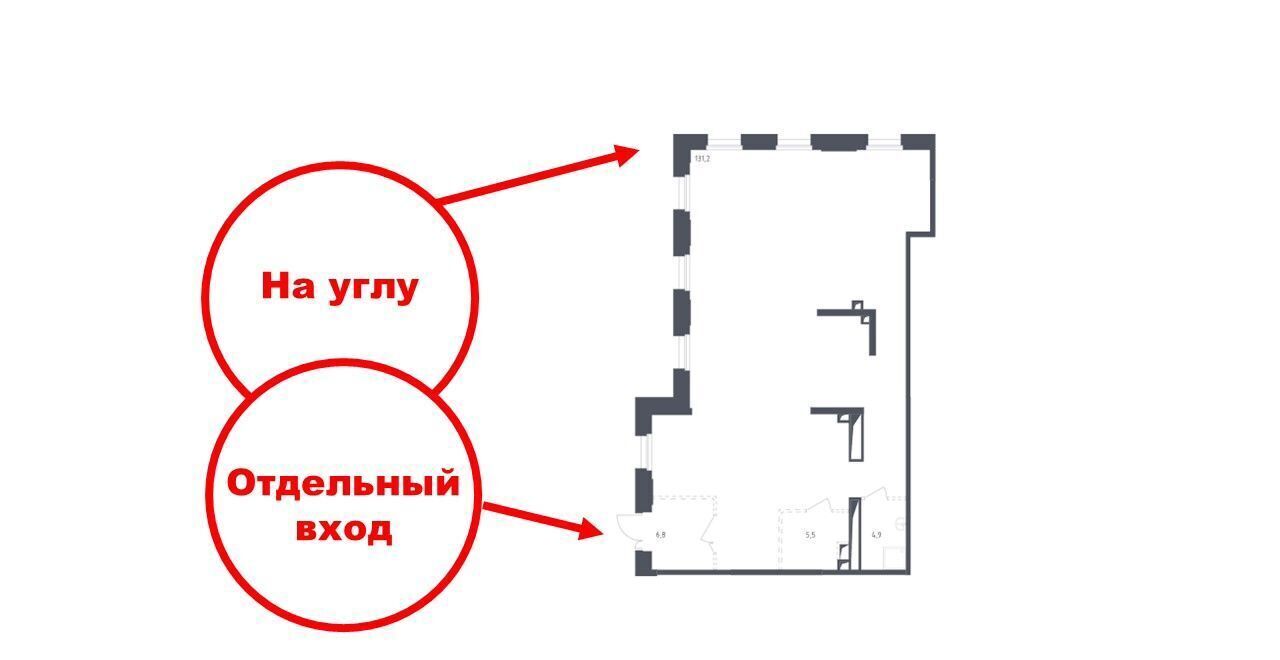 свободного назначения городской округ Одинцовский рп Заречье ул Луговая 6к/1 Говорово, Заречье фото 2