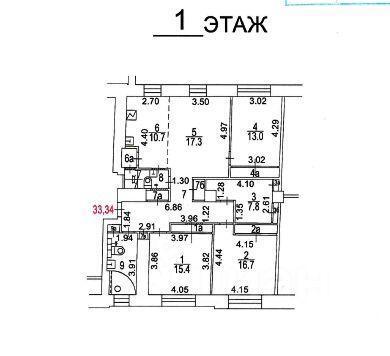 квартира г Москва пер Уланский 101000 Московская область, 11А фото 30