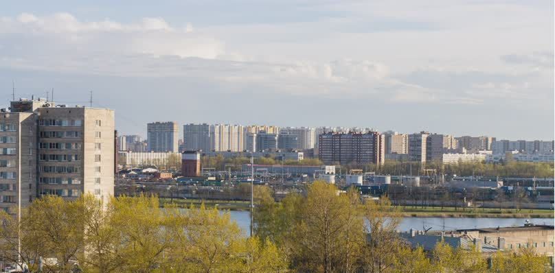 квартира г Санкт-Петербург р-н Невский пр-кт Железнодорожный 14к/1 фото 35