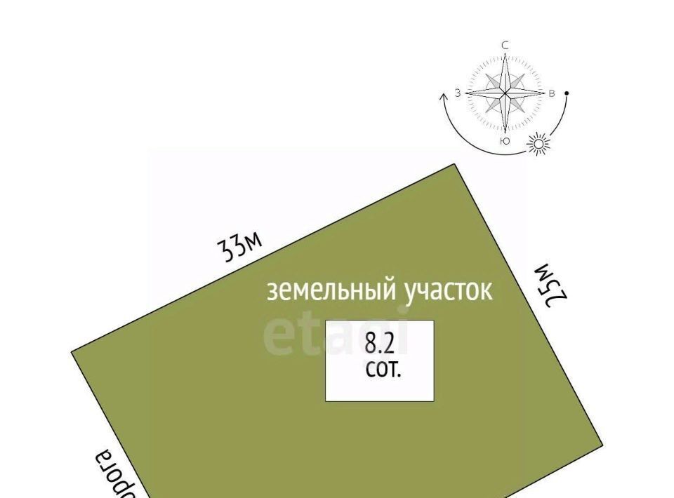 земля р-н Тамбовский п совхоза "Комсомолец" ул Урожайная фото 13