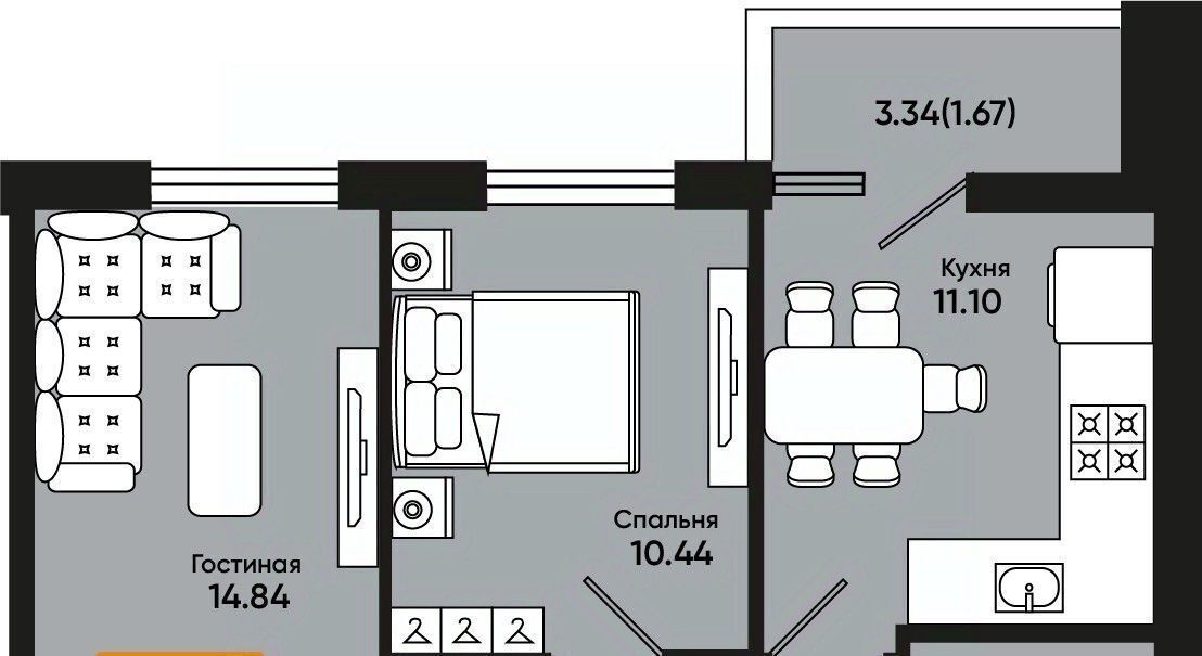 квартира г Батайск ул Комсомольская 131к/2 фото 1