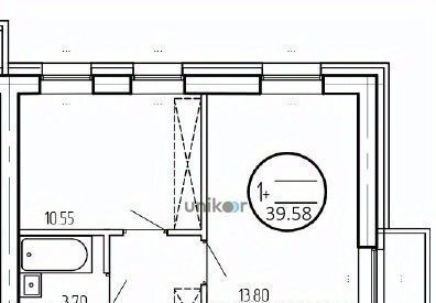 квартира г Уфа р-н Орджоникидзевский ул Адмирала Макарова 14 фото 3