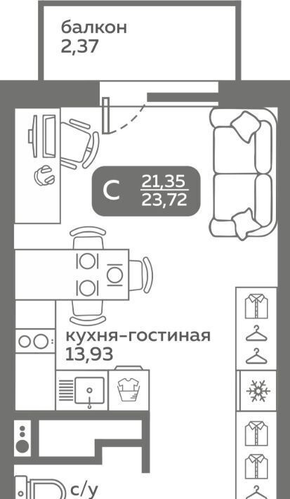 квартира г Тюмень р-н Калининский ул Вадима Бованенко 10 фото 1