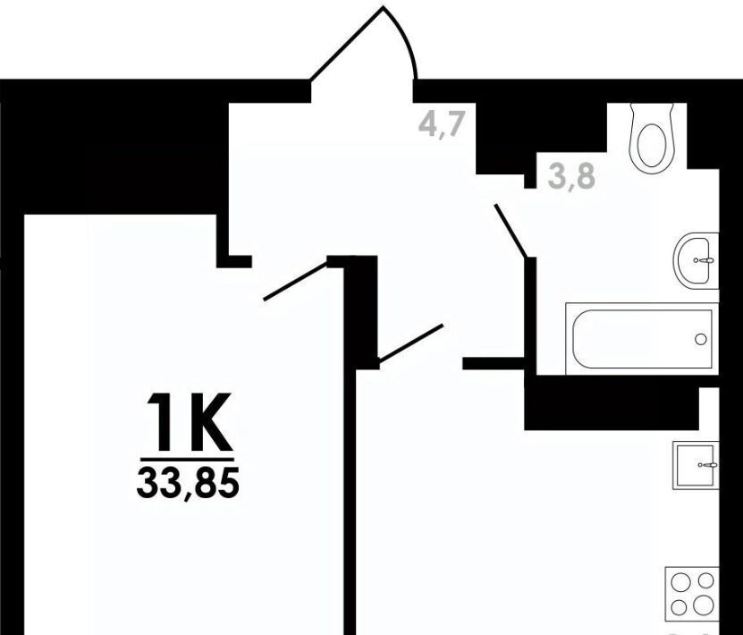 квартира г Нижний Новгород Парк культуры ул Коломенская 8к/4 фото 1