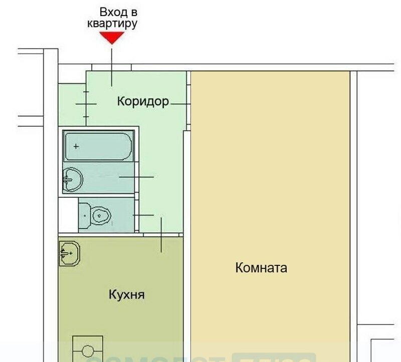 квартира г Москва метро Зябликово б-р Ореховый 39к/1 фото 4