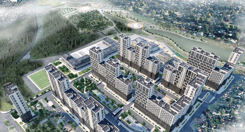 квартира г Краснодар р-н Центральный ул Обрывная ЖК «Гарантия на Обрывной» жилые дома фото 3