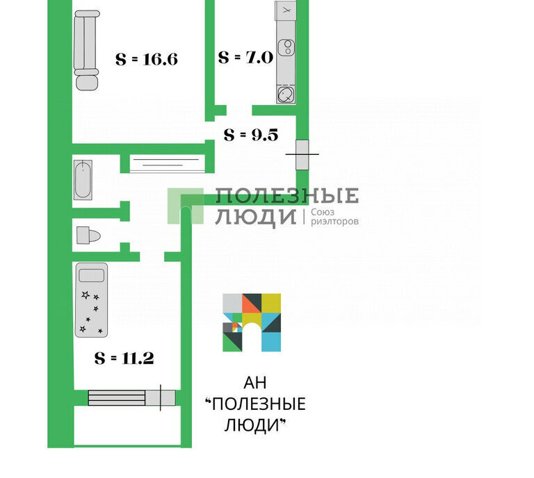 квартира г Благовещенск ул Дьяченко 5 2-й микрорайон фото 6