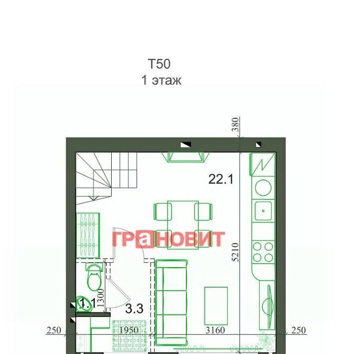 дом р-н Новосибирский п Садовый р-н мкр Березки-3 Станционный сельсовет, 2 фото 2