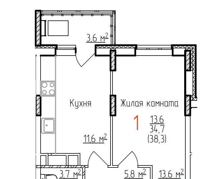 квартира г Владимир р-н Фрунзенский ул Добросельская 180 фото 1