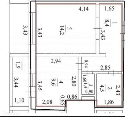 квартира г Бузулук ул Московская 137а Бузулукский район фото 9