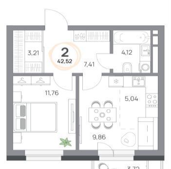 квартира г Красноярск р-н Октябрьский ул Азовская 1/2 фото 1
