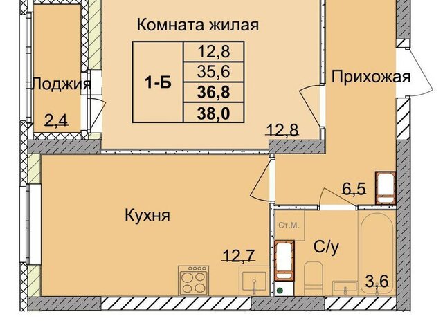 р-н Советский Горьковская ул 1-я Оранжерейная 24а ЖК Тетра фото