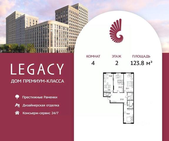 метро Раменки ЗАО дом 30б ЖК «Legacy» Московская область фото