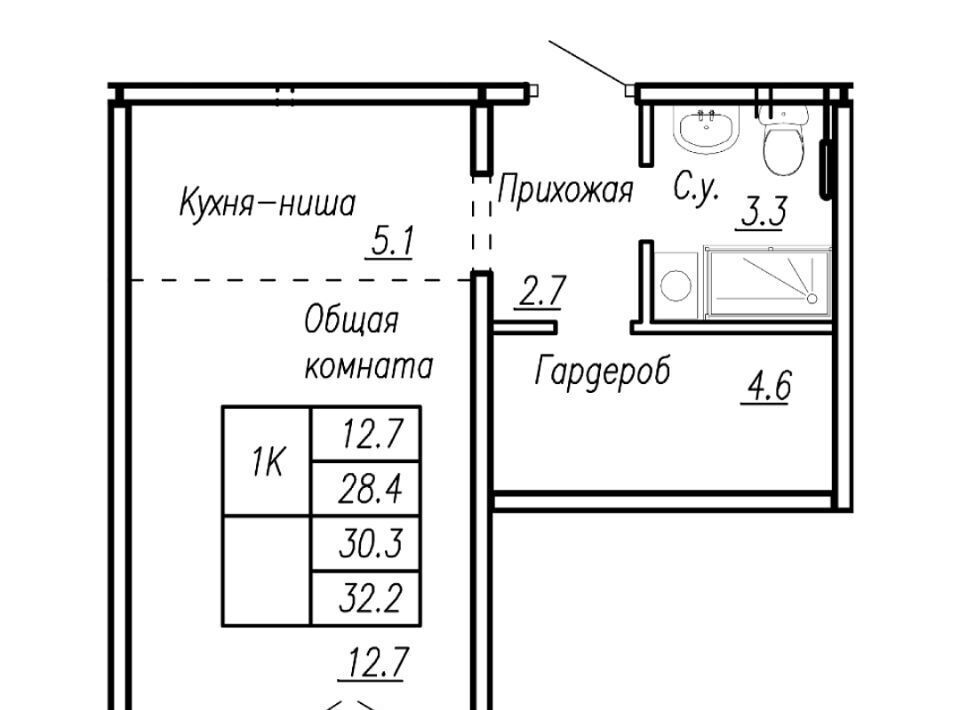 квартира г Барнаул р-н Ленинский ул Антона Петрова 210б фото 1