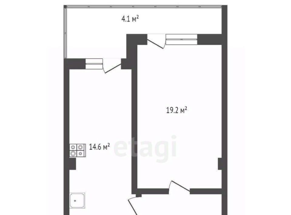 квартира г Ростов-на-Дону р-н Ленинский ул Береговая 19/2 фото 7