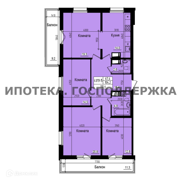 квартира г Санкт-Петербург п Парголово Ольгинская дорога Выборгский, 3/20 ст 1 фото 1